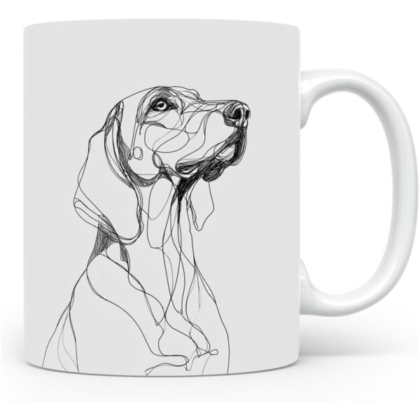 Oostenrijkse Zwarte en Tan Hond