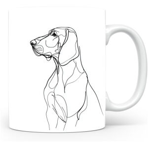 Oostenrijkse Zwarte en Tan Hond