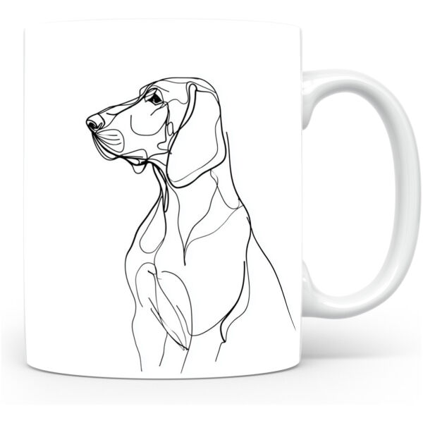 Oostenrijkse Zwarte en Tan Hond