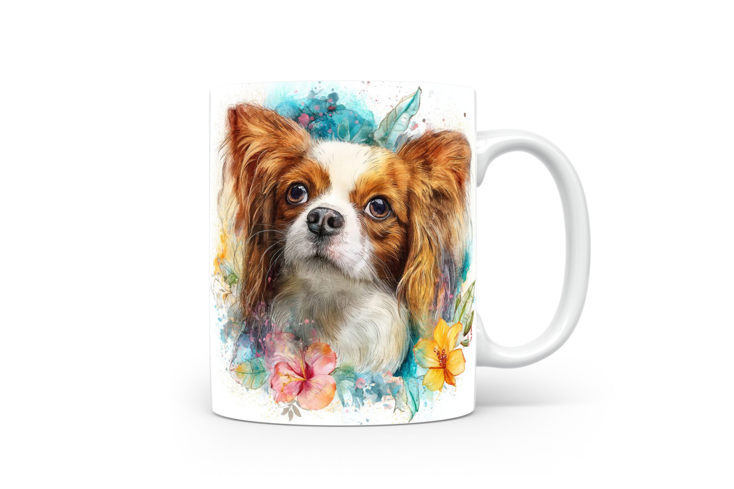 Beker Vlinderhondje / Papillon Vlinderhondje / Papillon