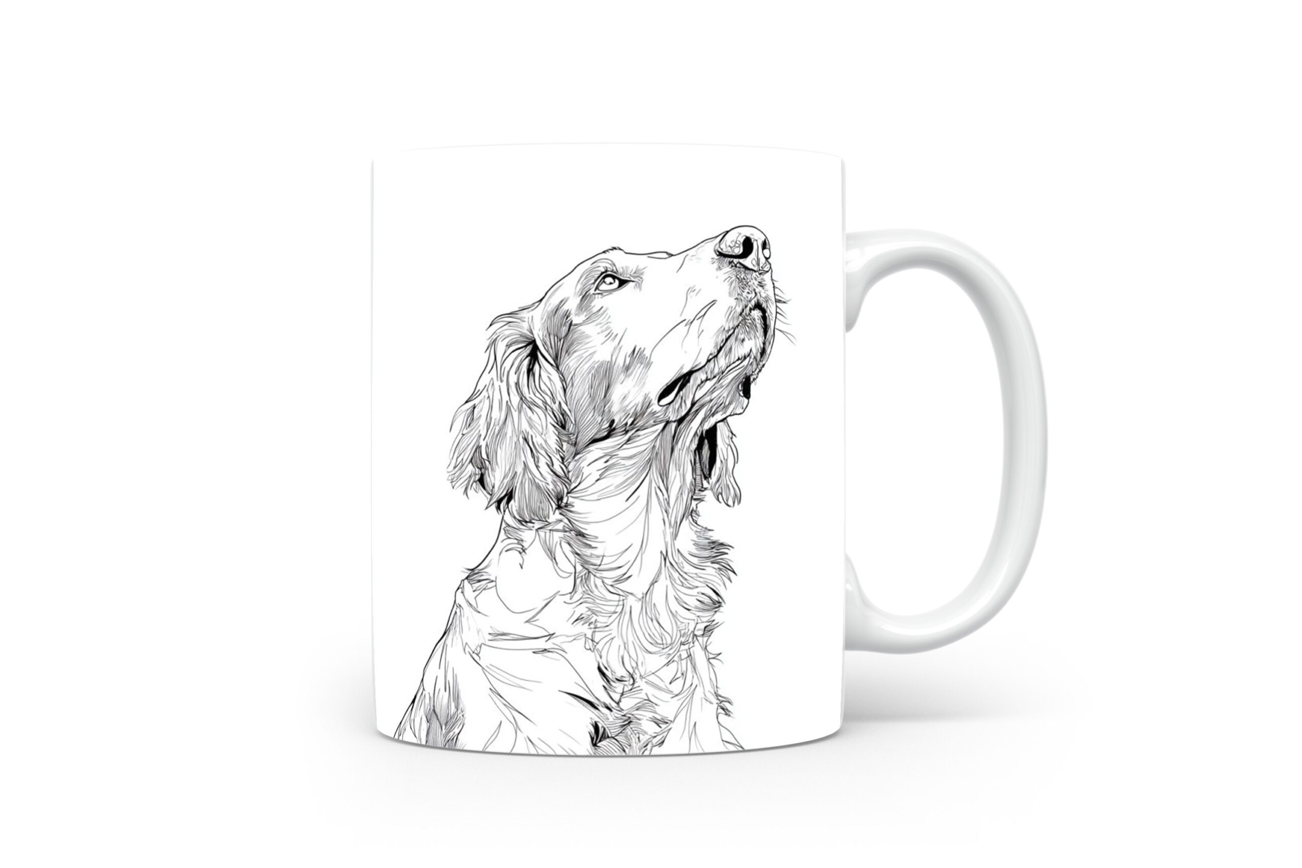 Beker Engelse Setter Engelse Setter