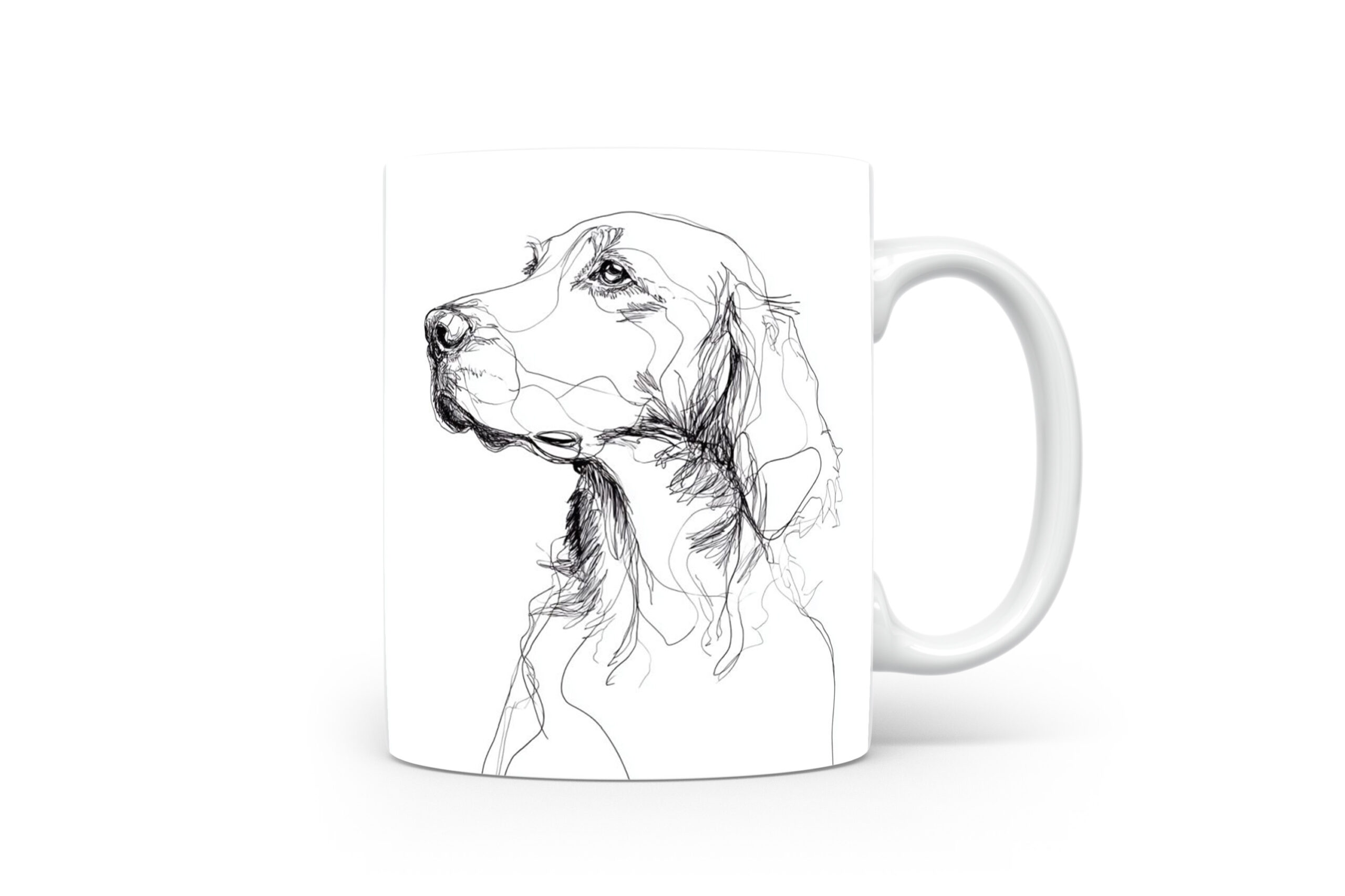 Beker Engelse Setter Engelse Setter