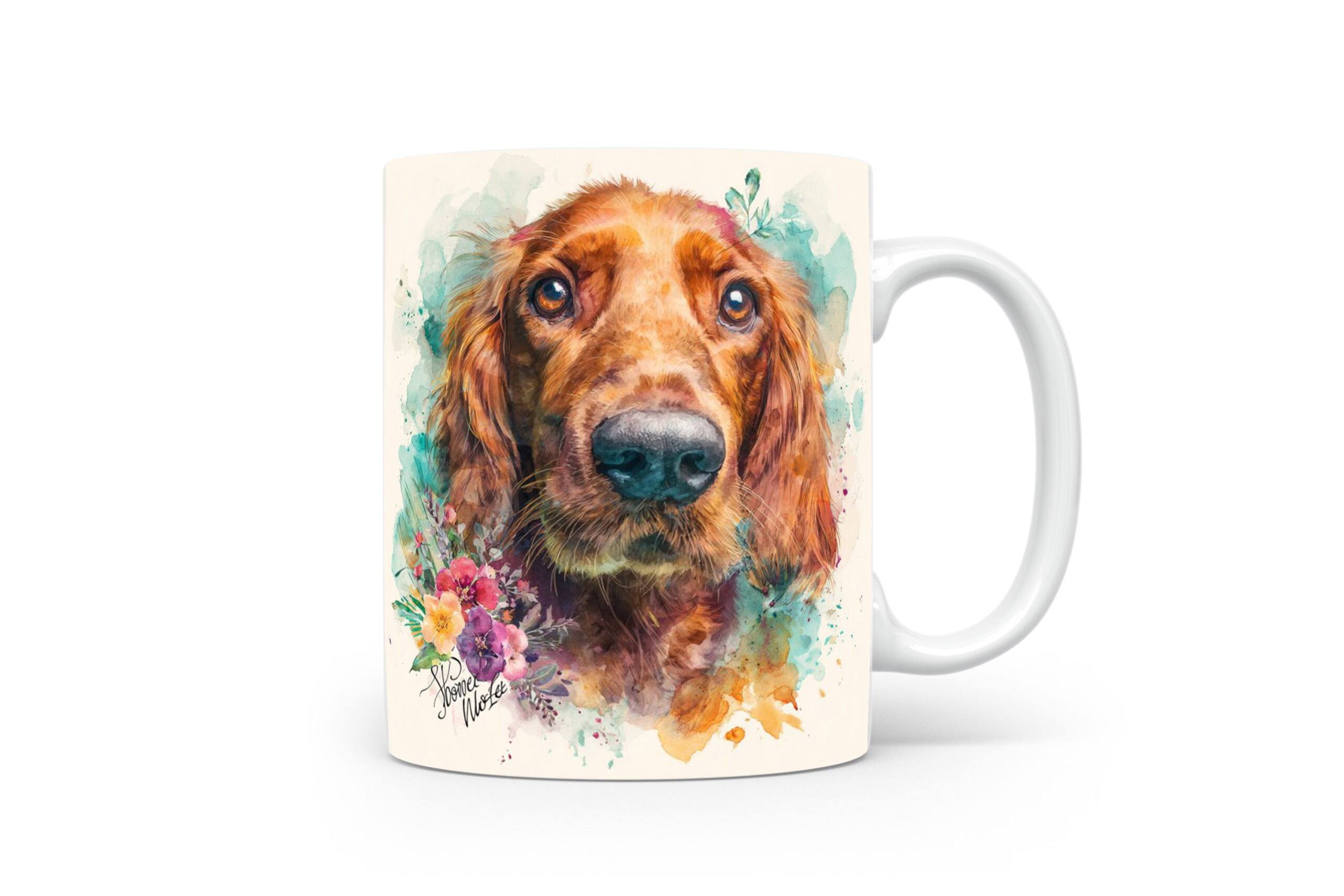 Beker Ierse Setter Ierse Setter