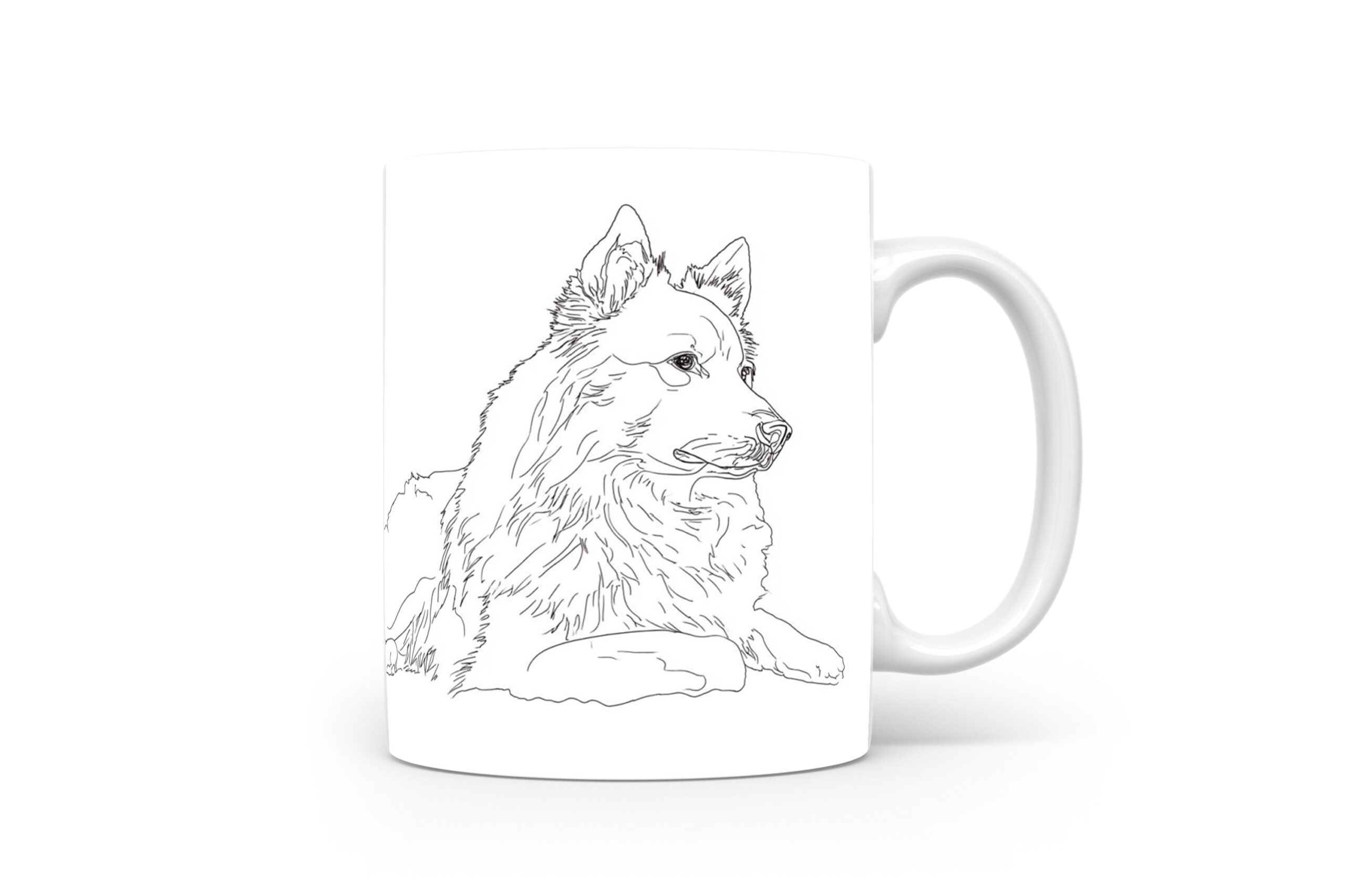 Beker Ijslandse Hond IJslandse Hond
