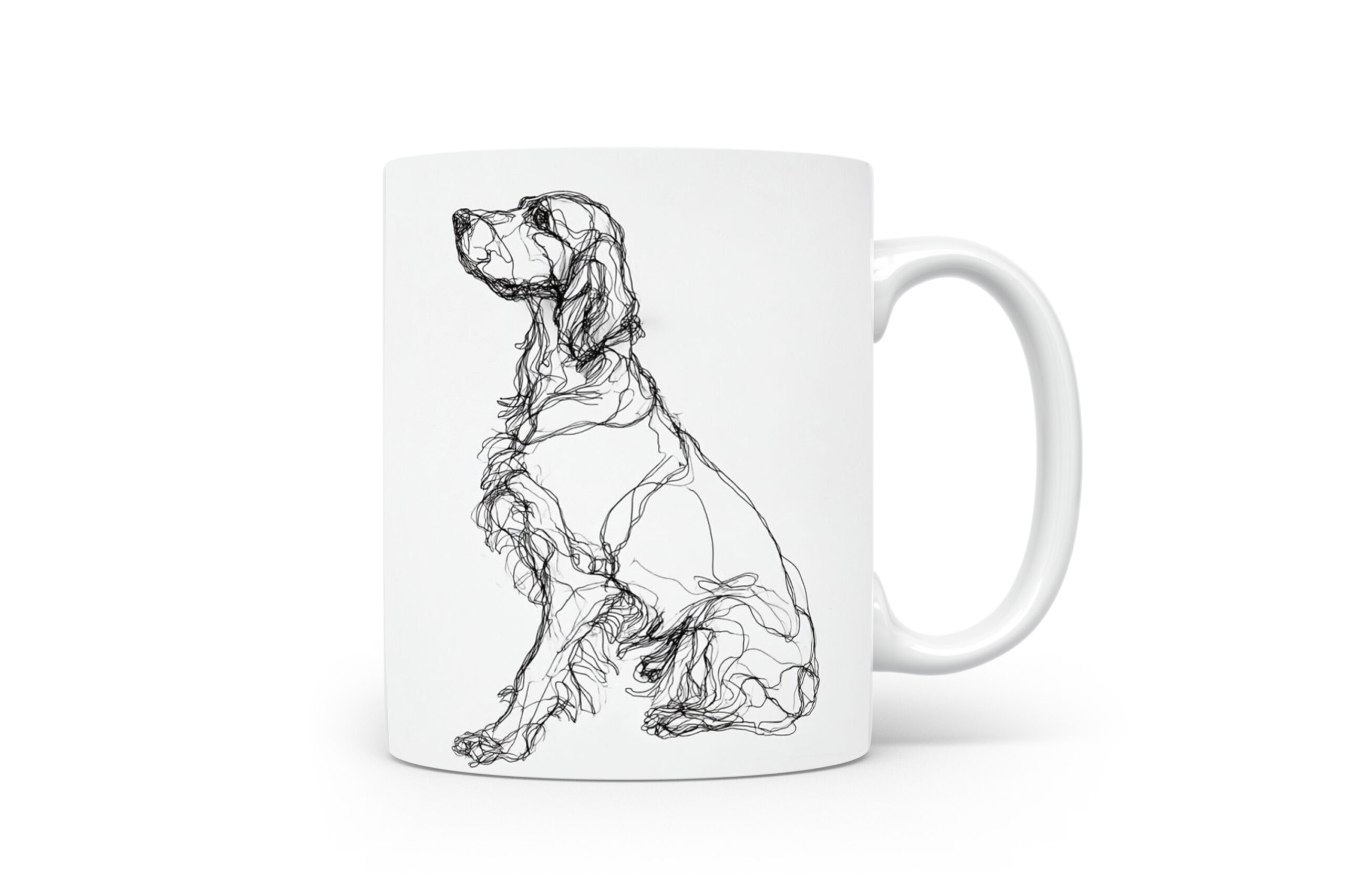 Beker Ierse Setter Ierse Setter
