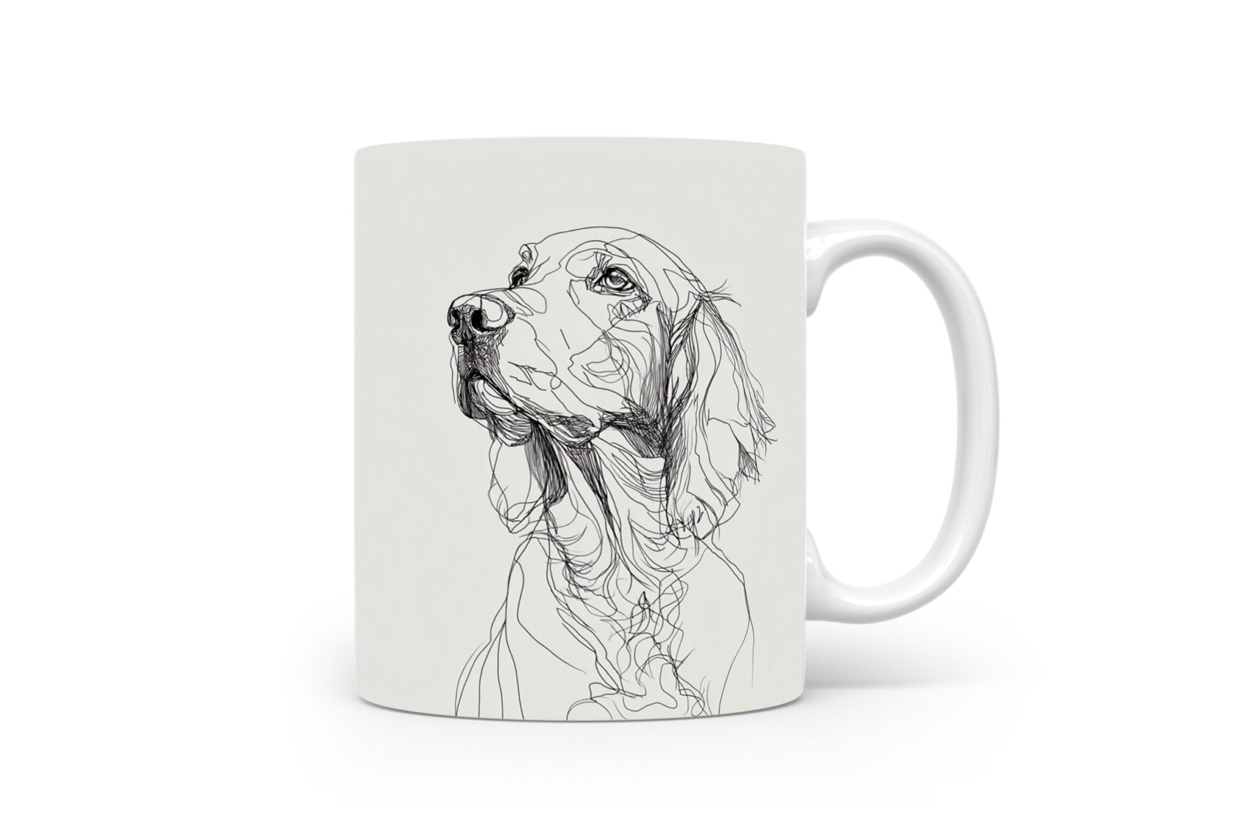 Beker Ierse Setter Ierse Setter