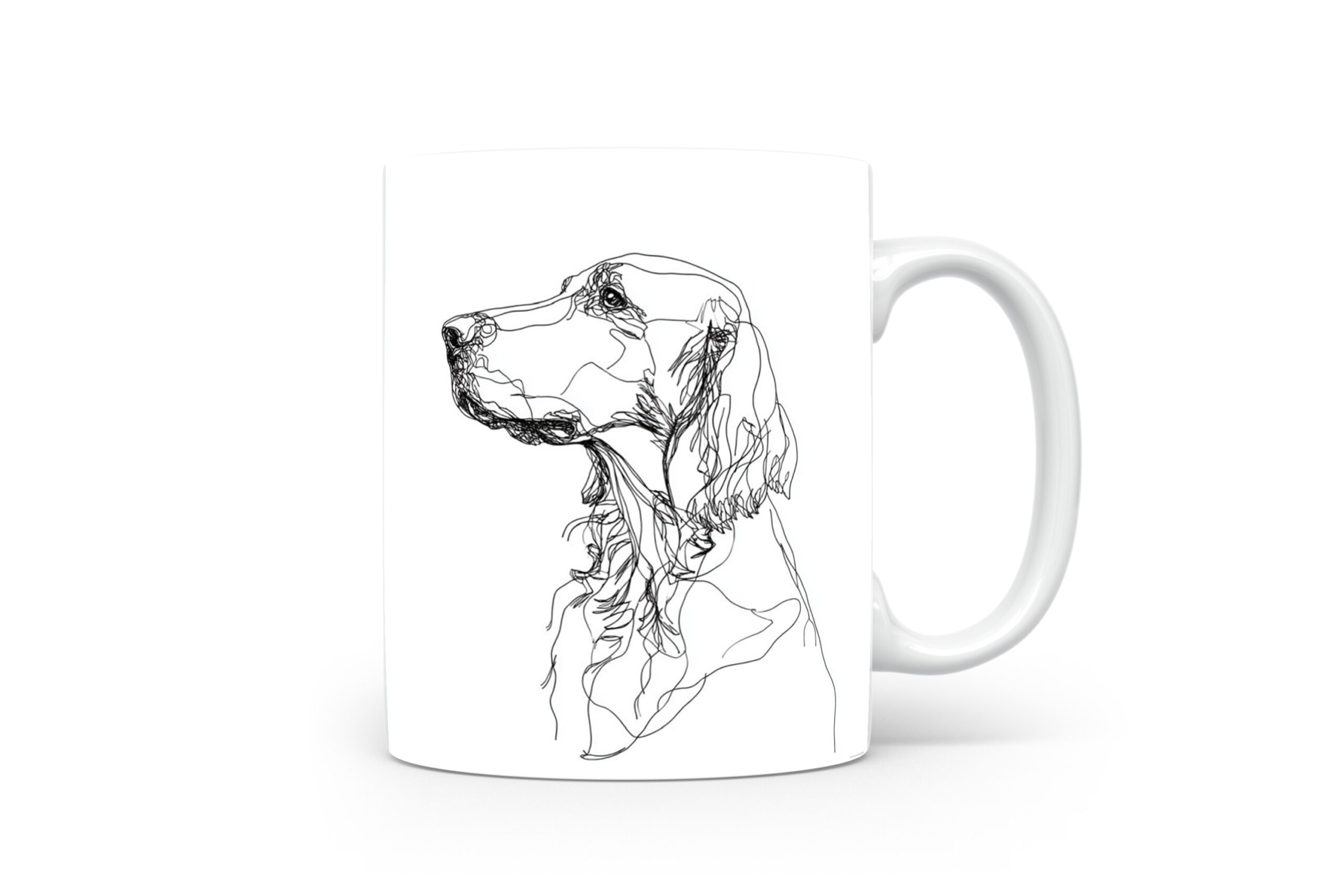 Beker Ierse Setter Ierse Setter