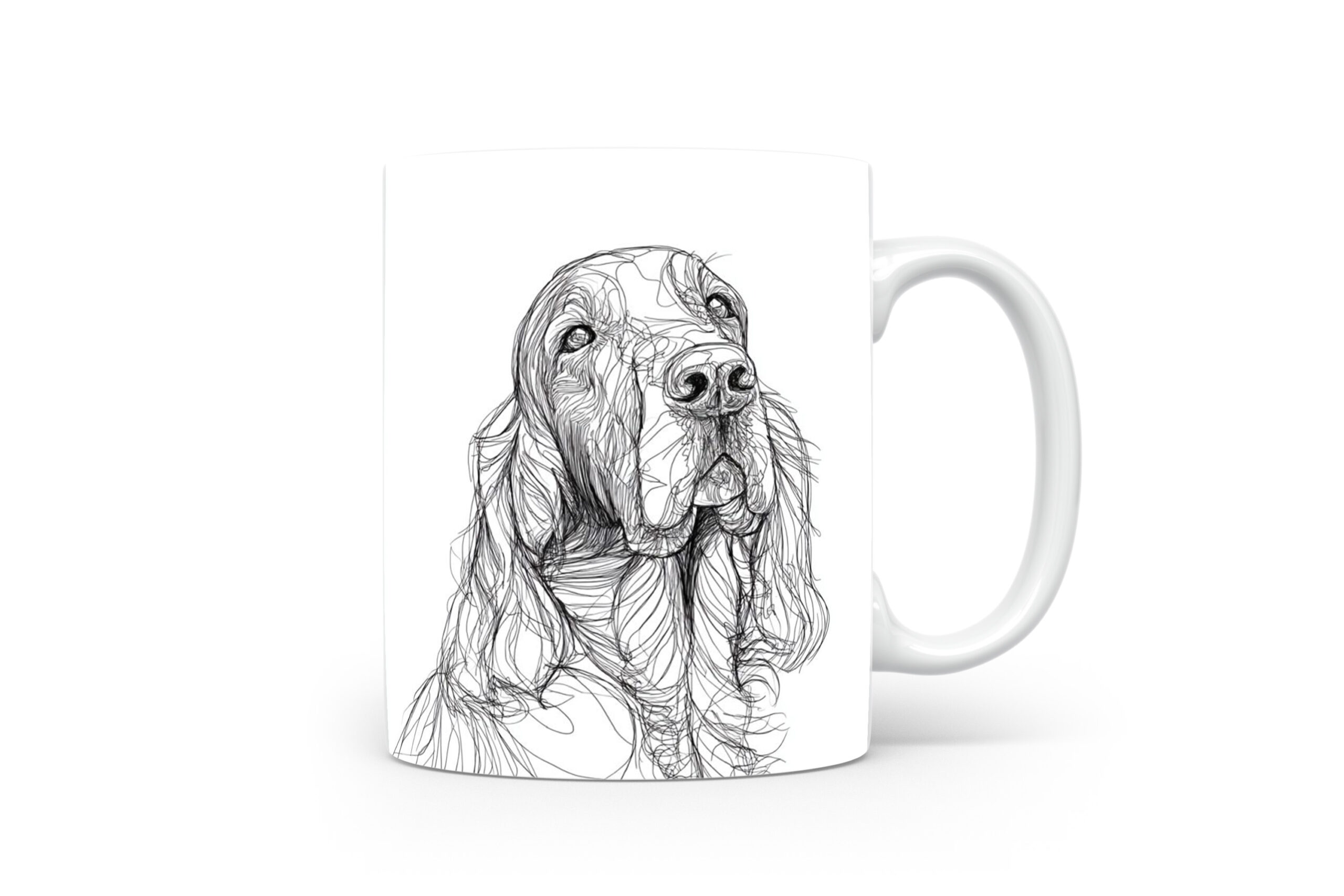 Beker Ierse Setter Ierse Setter