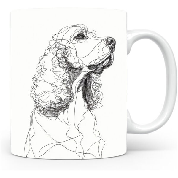 Beker Ierse Waterspaniël Ierse Waterspaniël