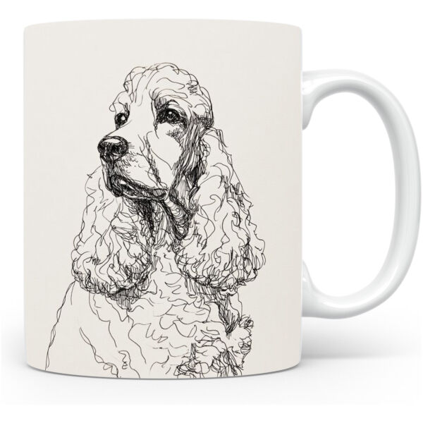 Beker Ierse Waterspaniël Ierse Waterspaniël