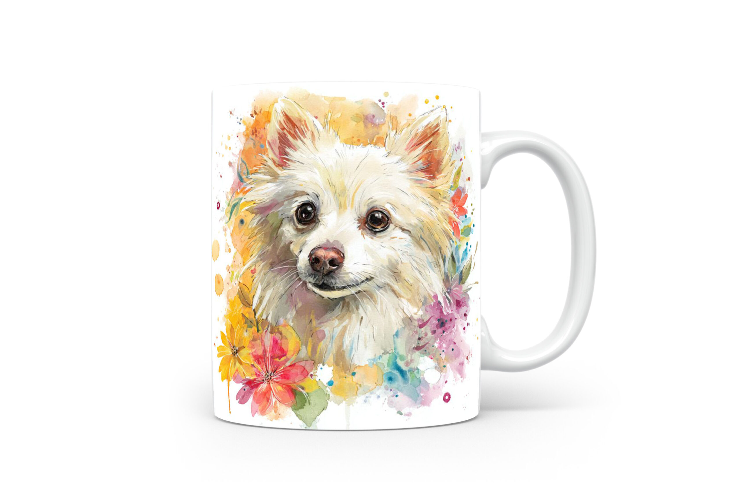 Beker Japanse Spitz Japanse Spitz