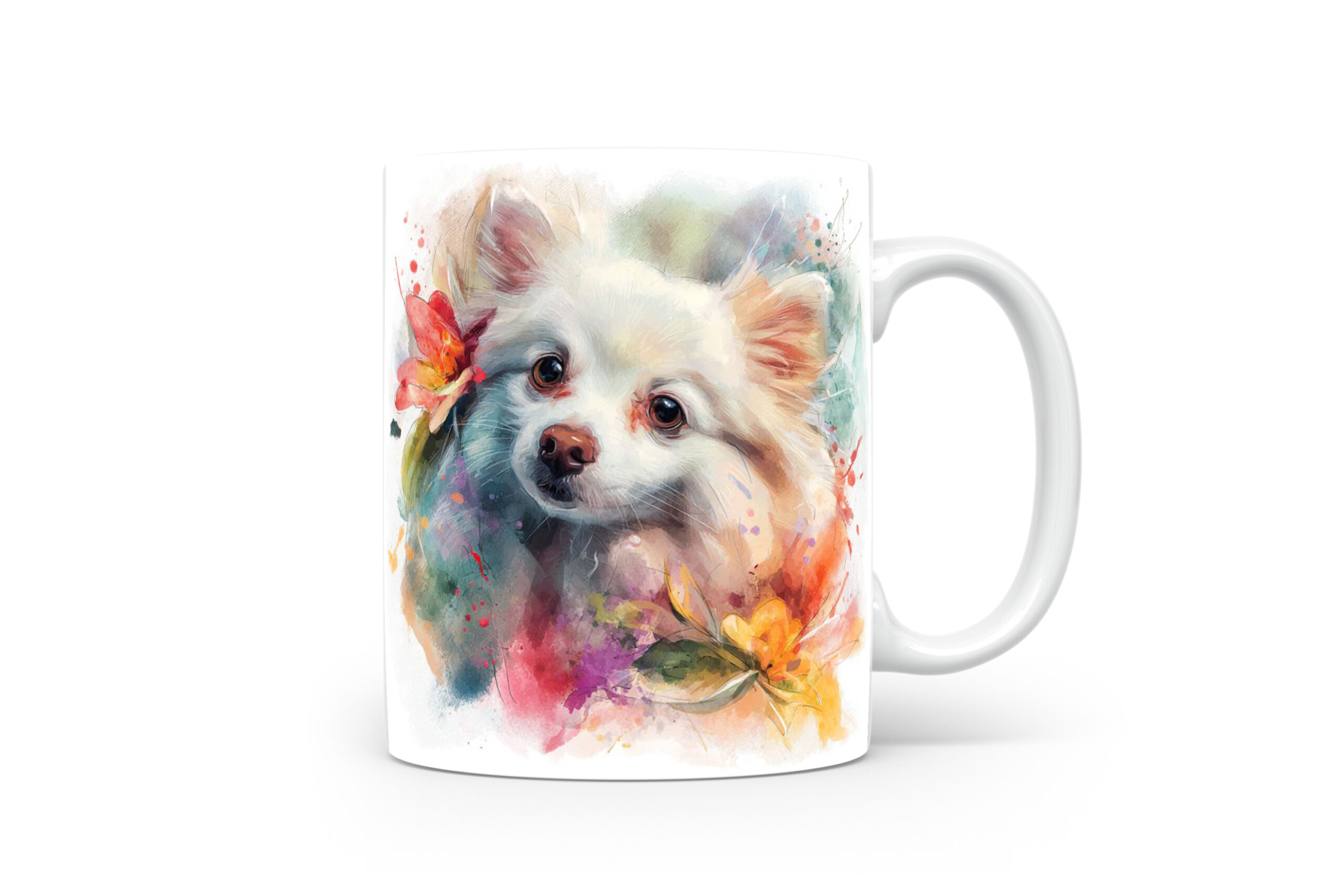 Beker Japanse Spitz Japanse Spitz