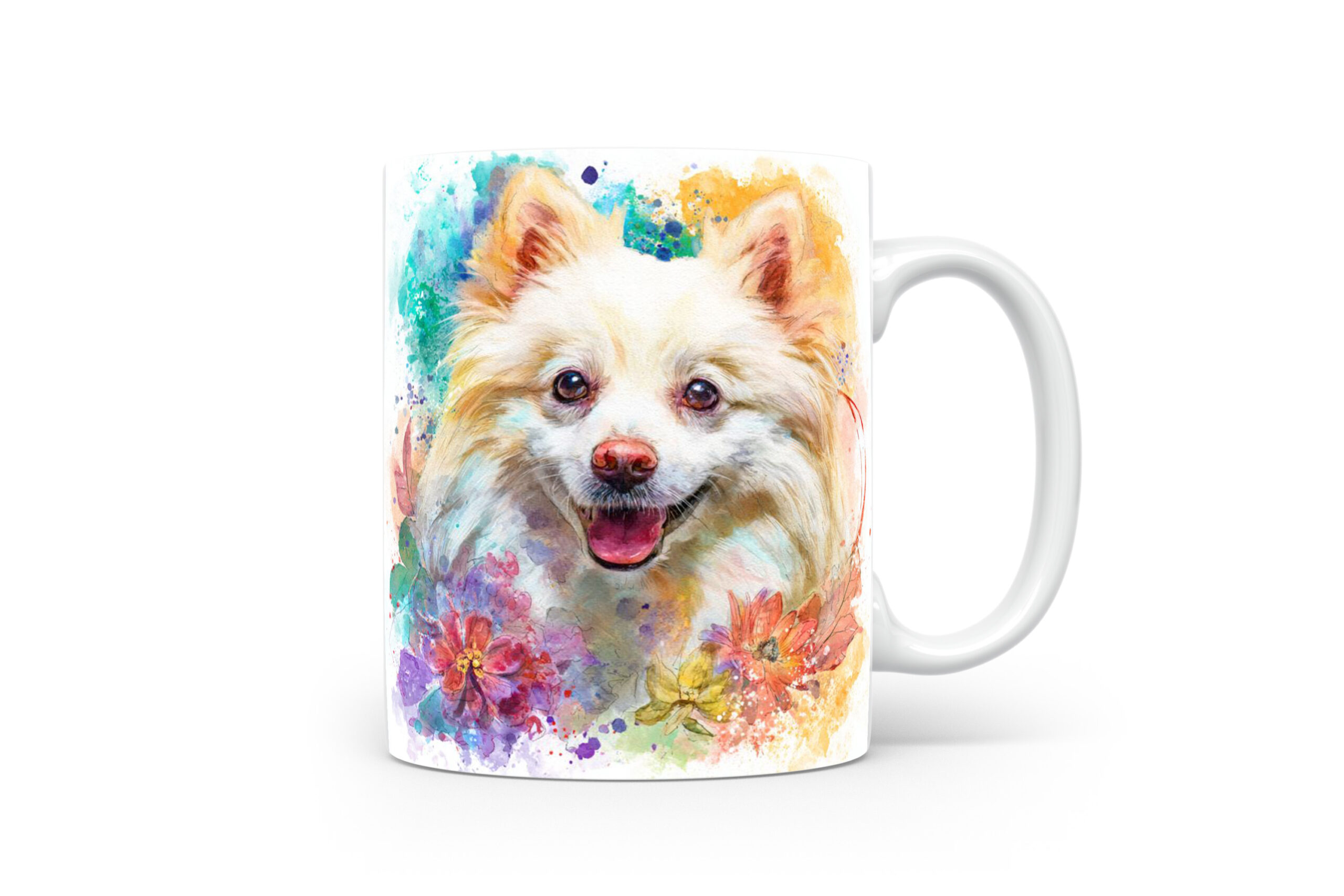 Beker Japanse Spitz Japanse Spitz
