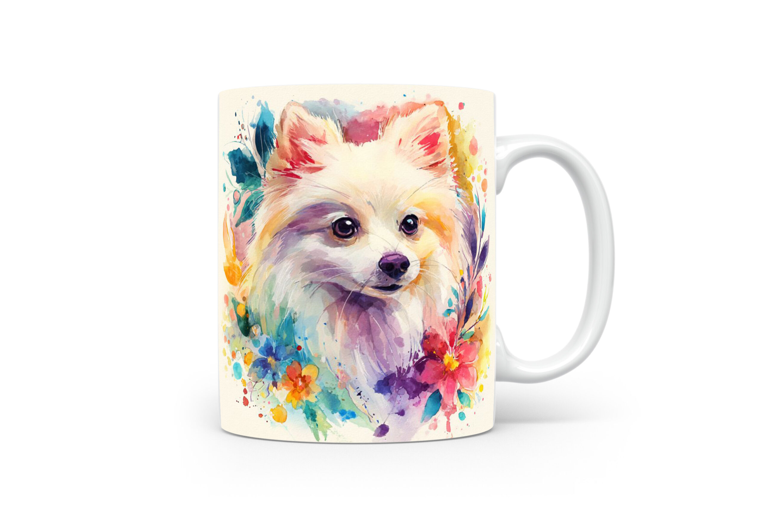 Beker Japanse Spitz Japanse Spitz