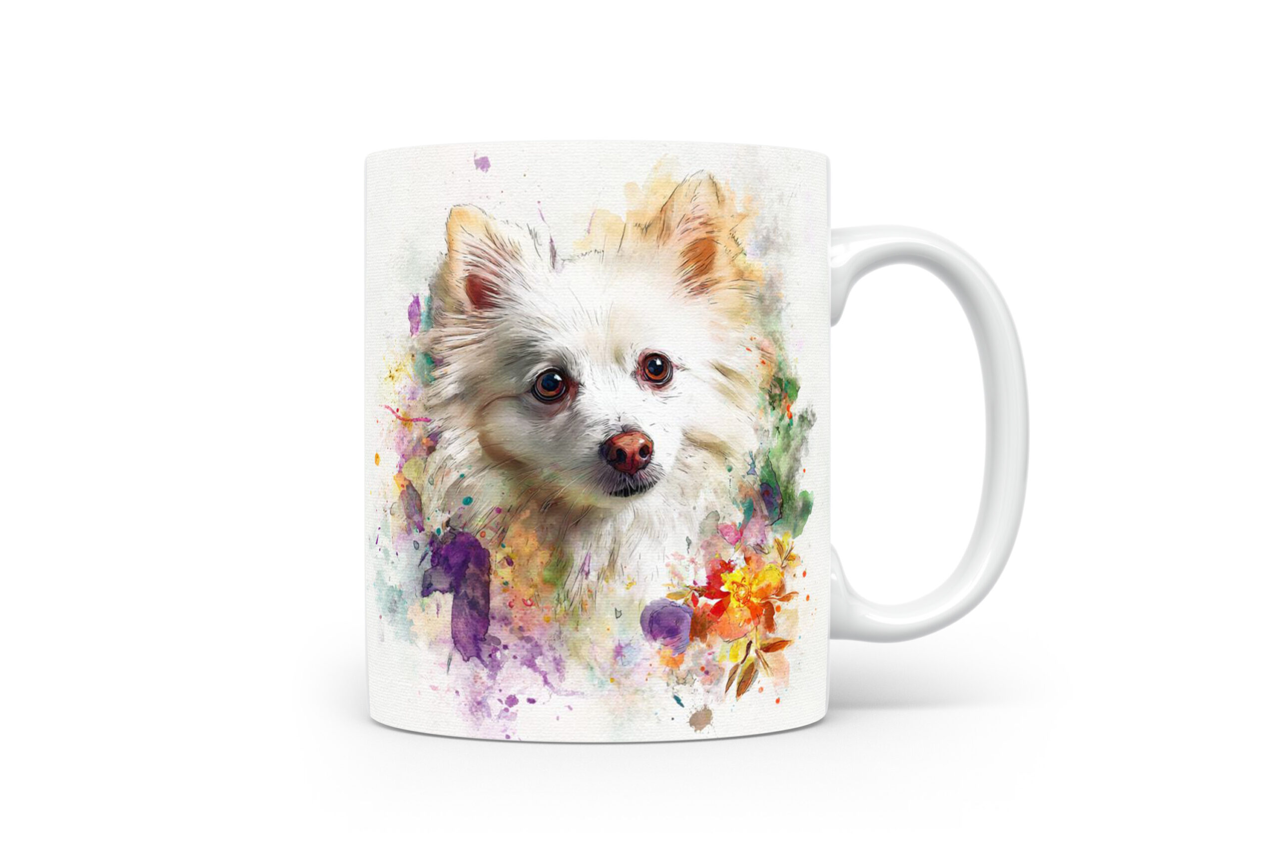 Beker Japanse Spitz Japanse Spitz