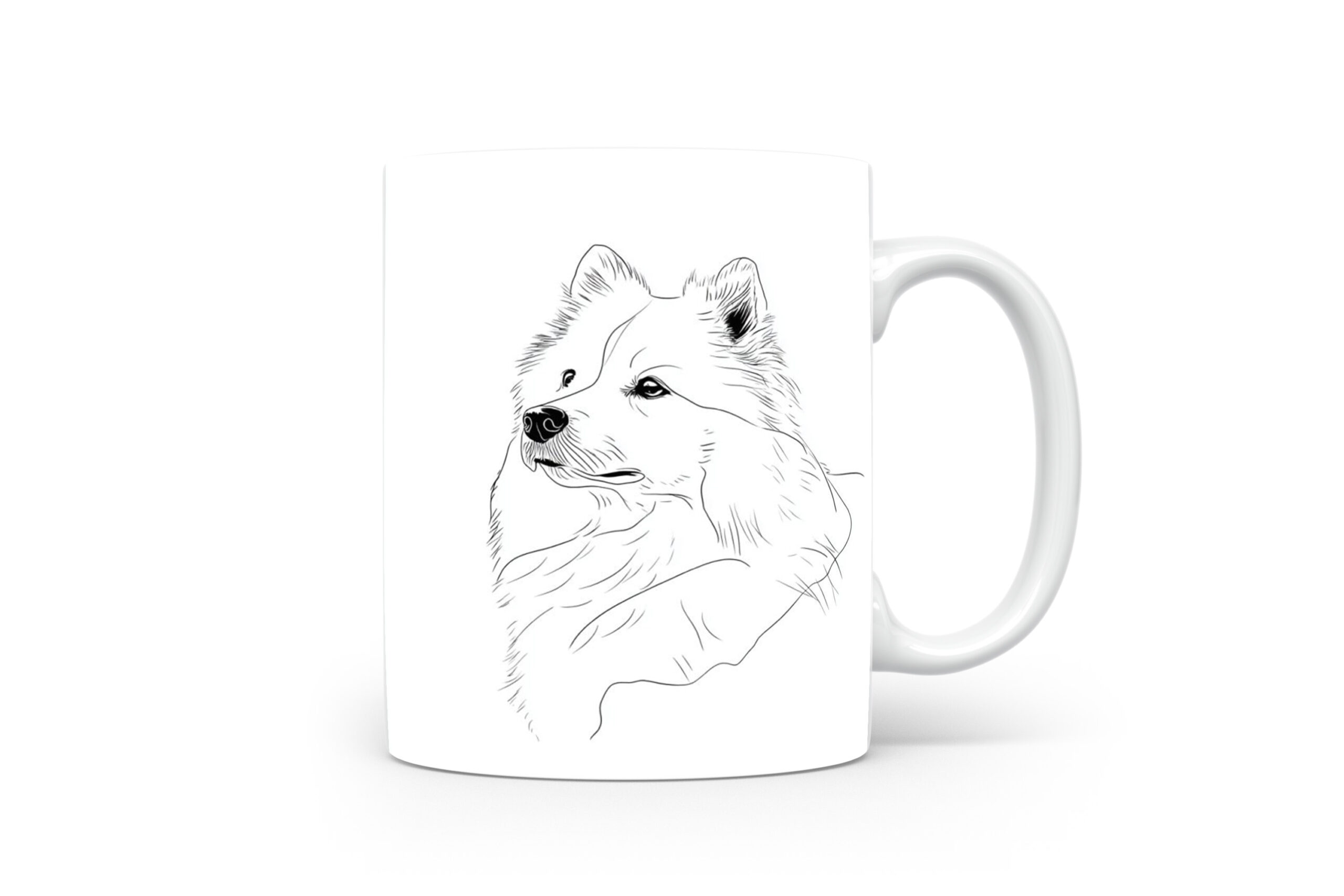 Beker Japanse Spitz Japanse Spitz