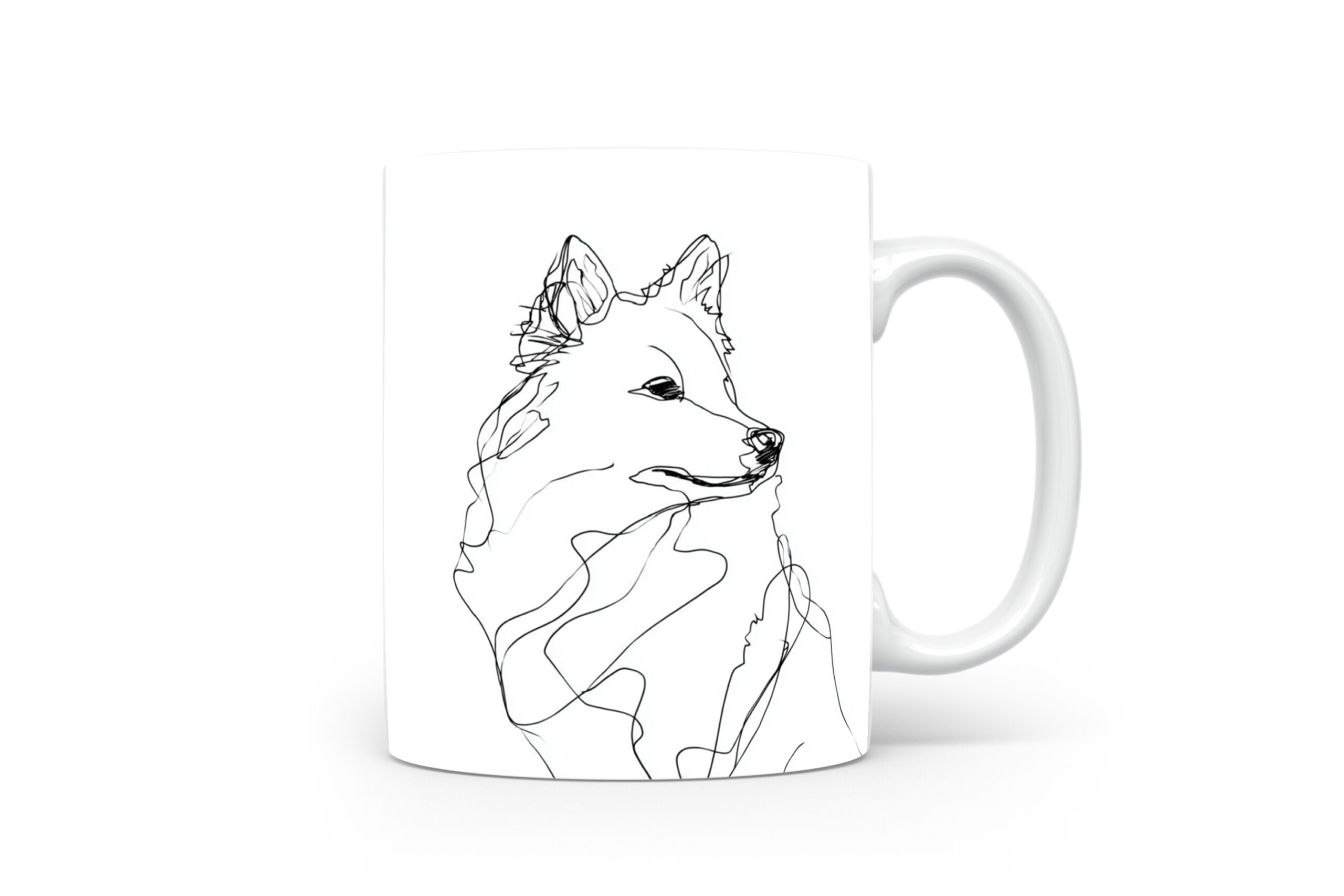 Beker Japanse Spitz Japanse Spitz