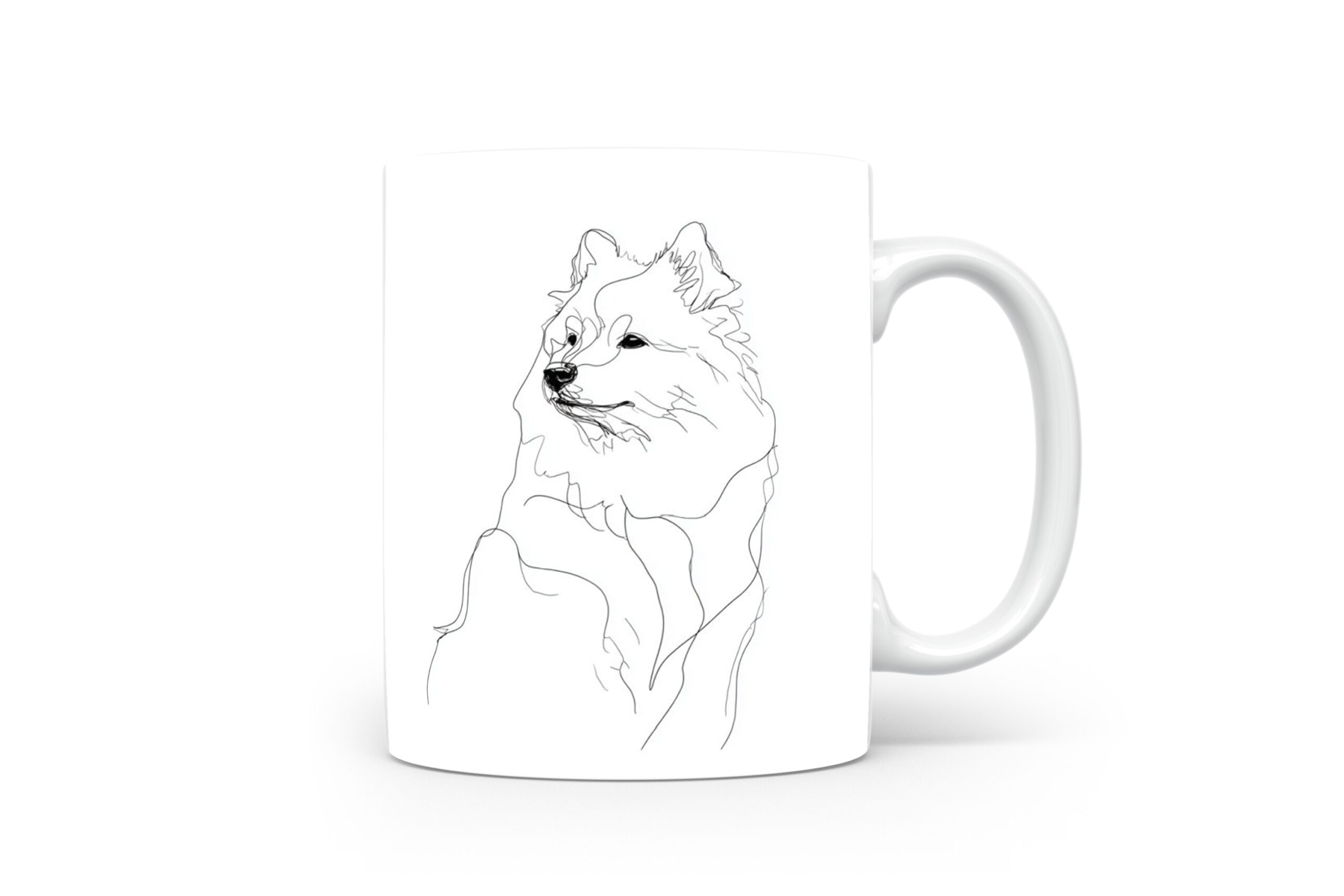 Beker Japanse Spitz Japanse Spitz