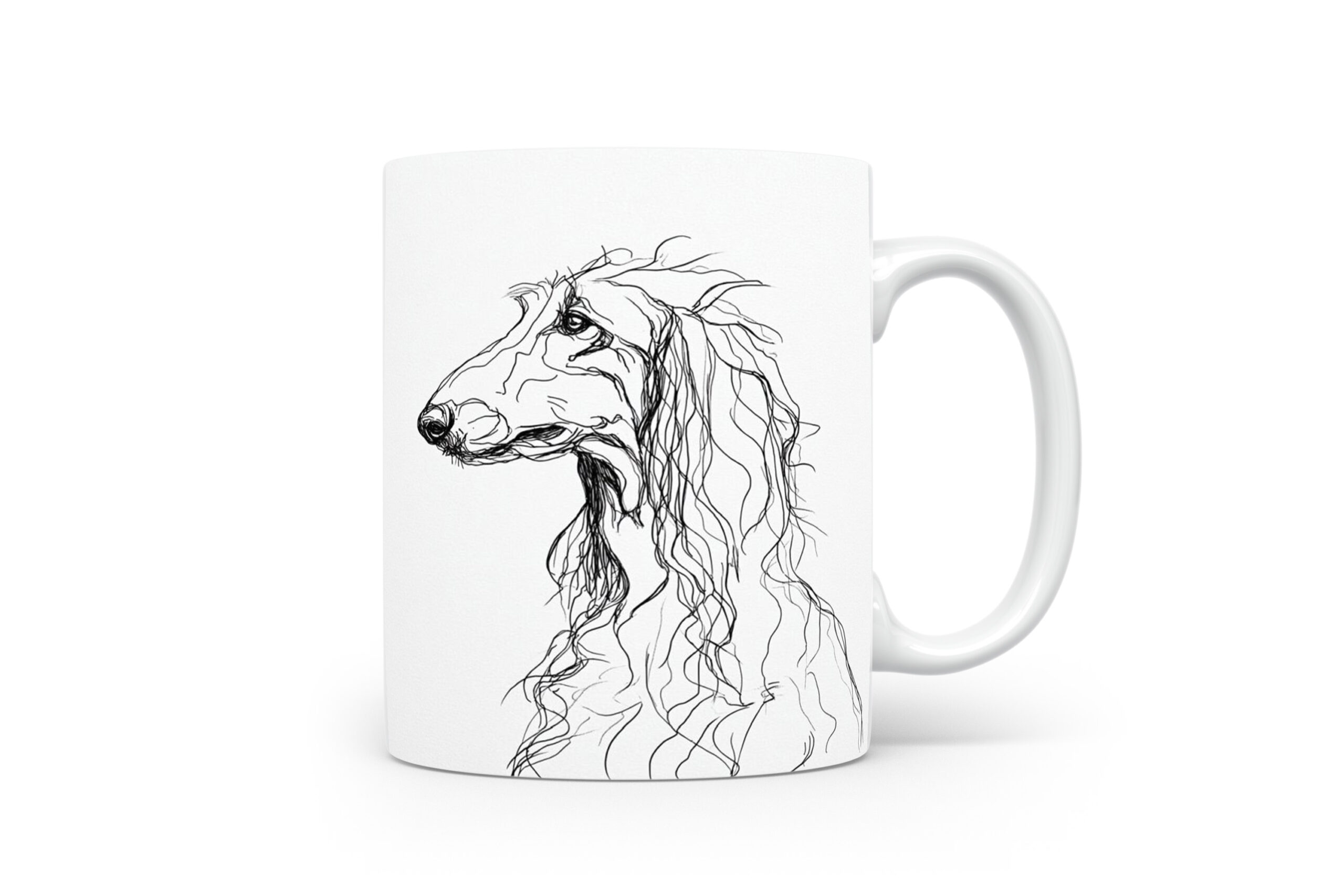 Beker Afghaanse Windhond Afghaanse Windhond