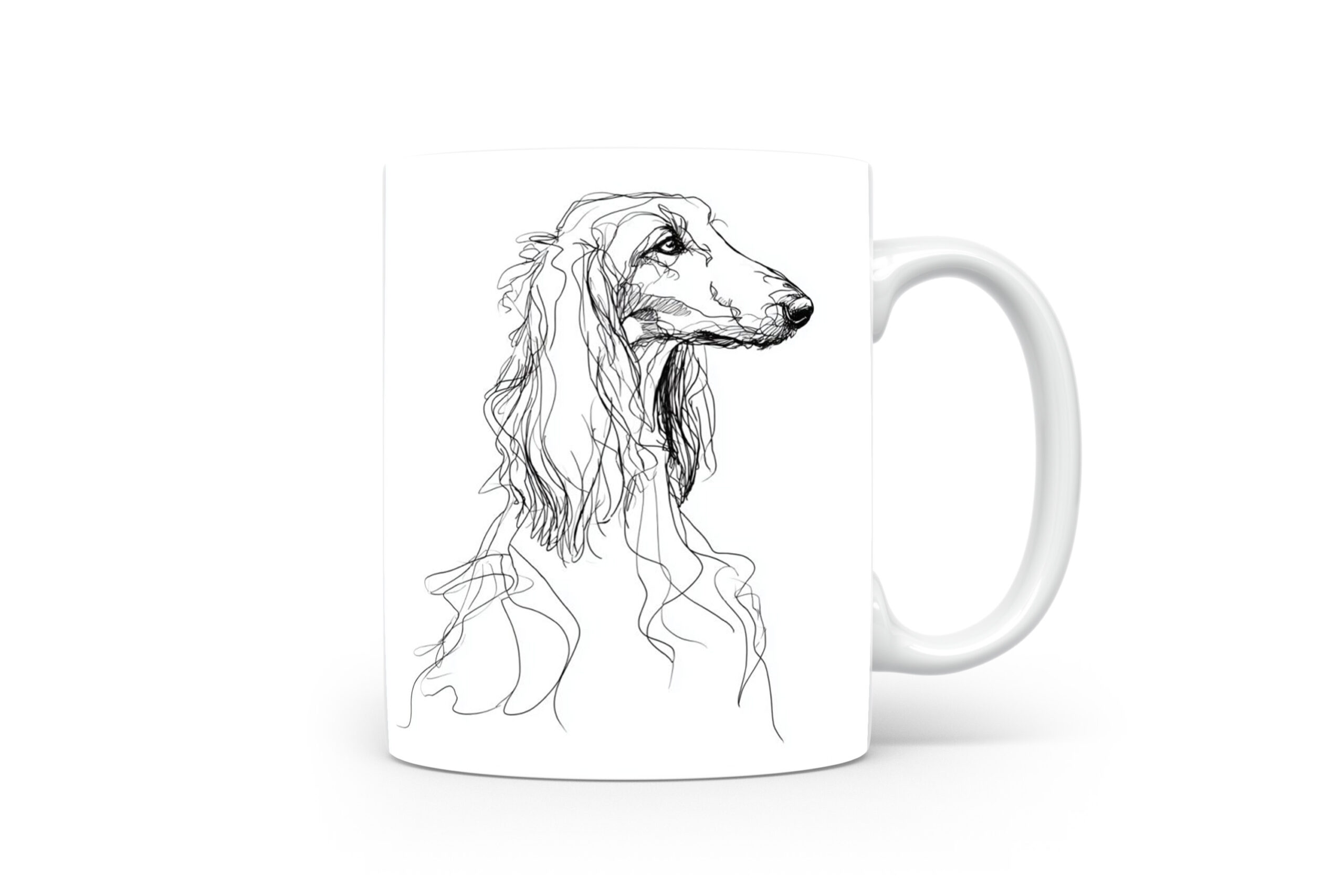 Beker Afghaanse Windhond Afghaanse Windhond