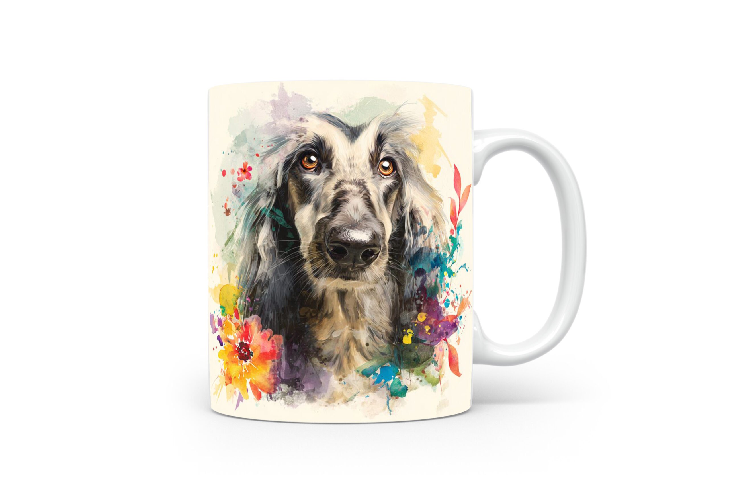 Beker Afgaanse Hound Afgaanse Hound