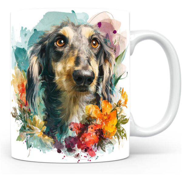 Beker Afgaanse Hound Afgaanse Hound