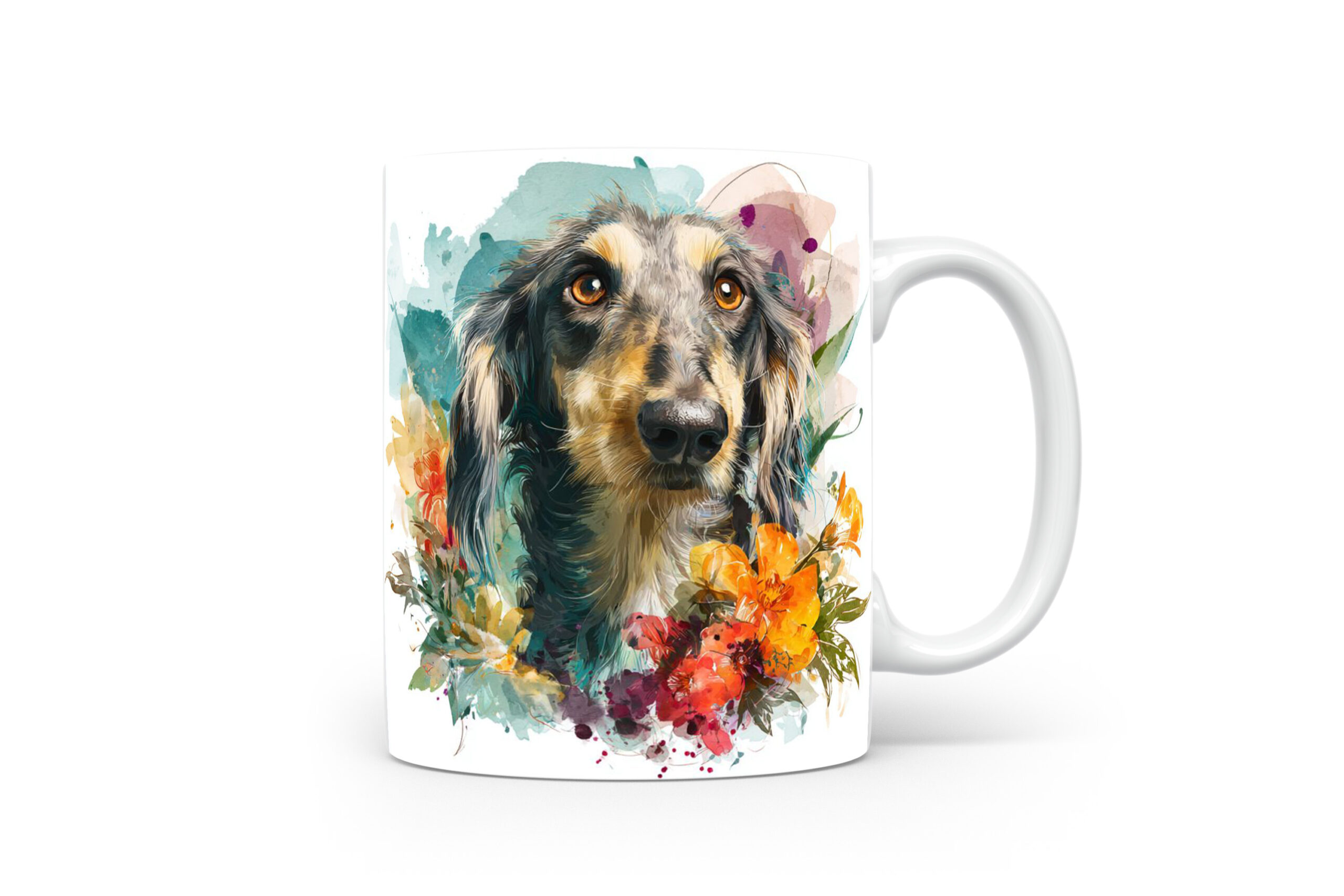 Beker Afgaanse Hound Afgaanse Hound
