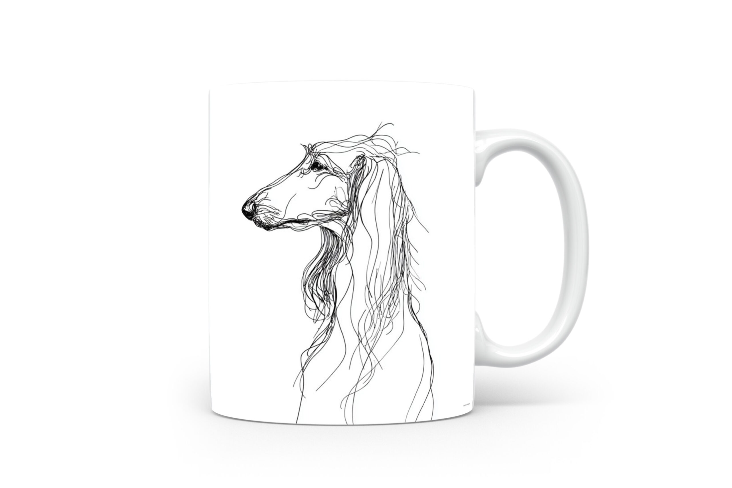 Beker Afghaanse Windhond Afghaanse Windhond