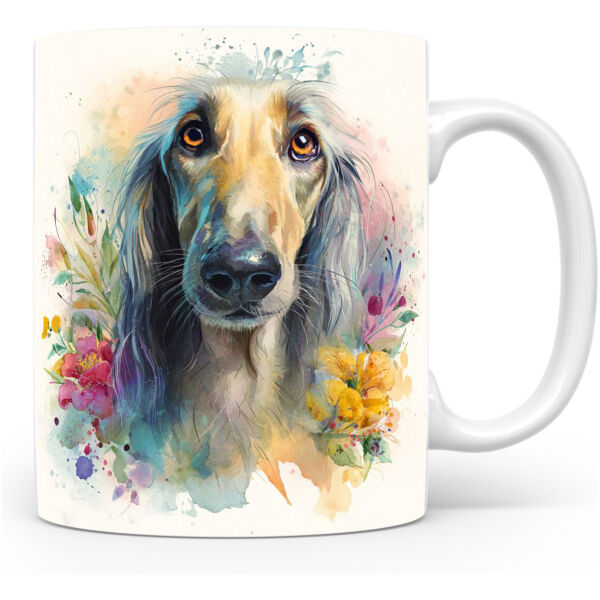 Beker Afgaanse Hound Afgaanse Hound