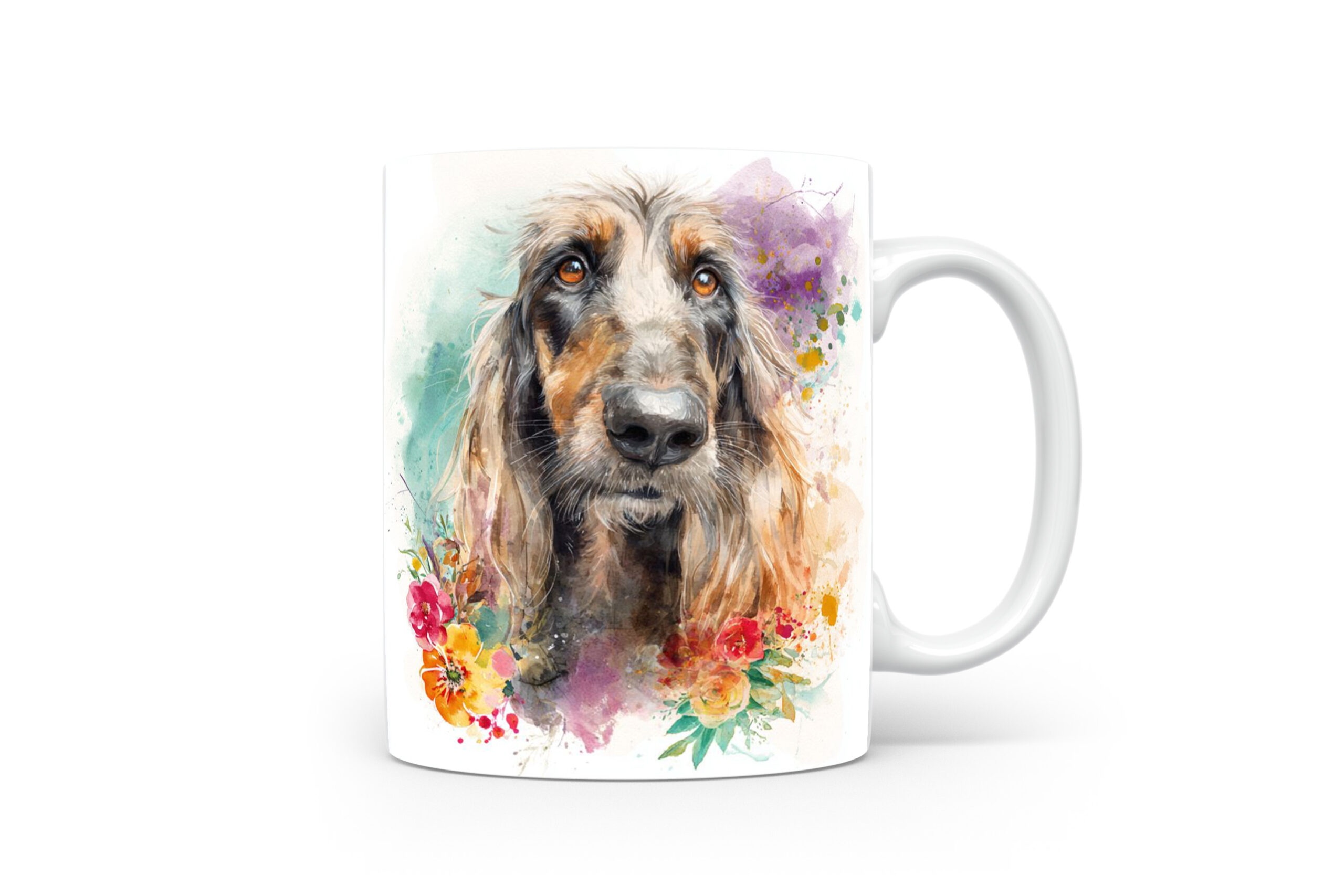 Beker Afgaanse Hound Afgaanse Hound