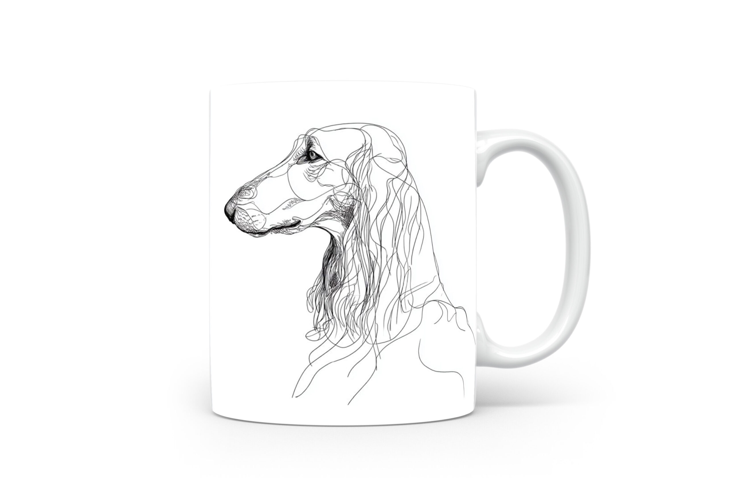 Beker Afghaanse Windhond Afghaanse Windhond