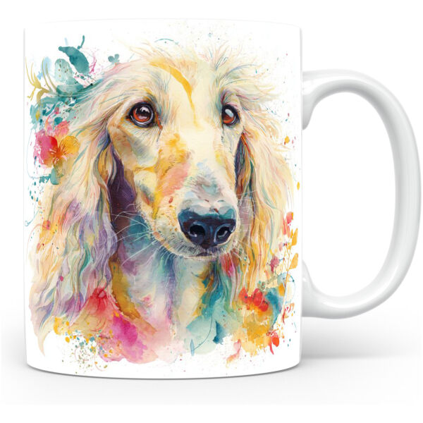 Beker Afgaanse Hound Afgaanse Hound