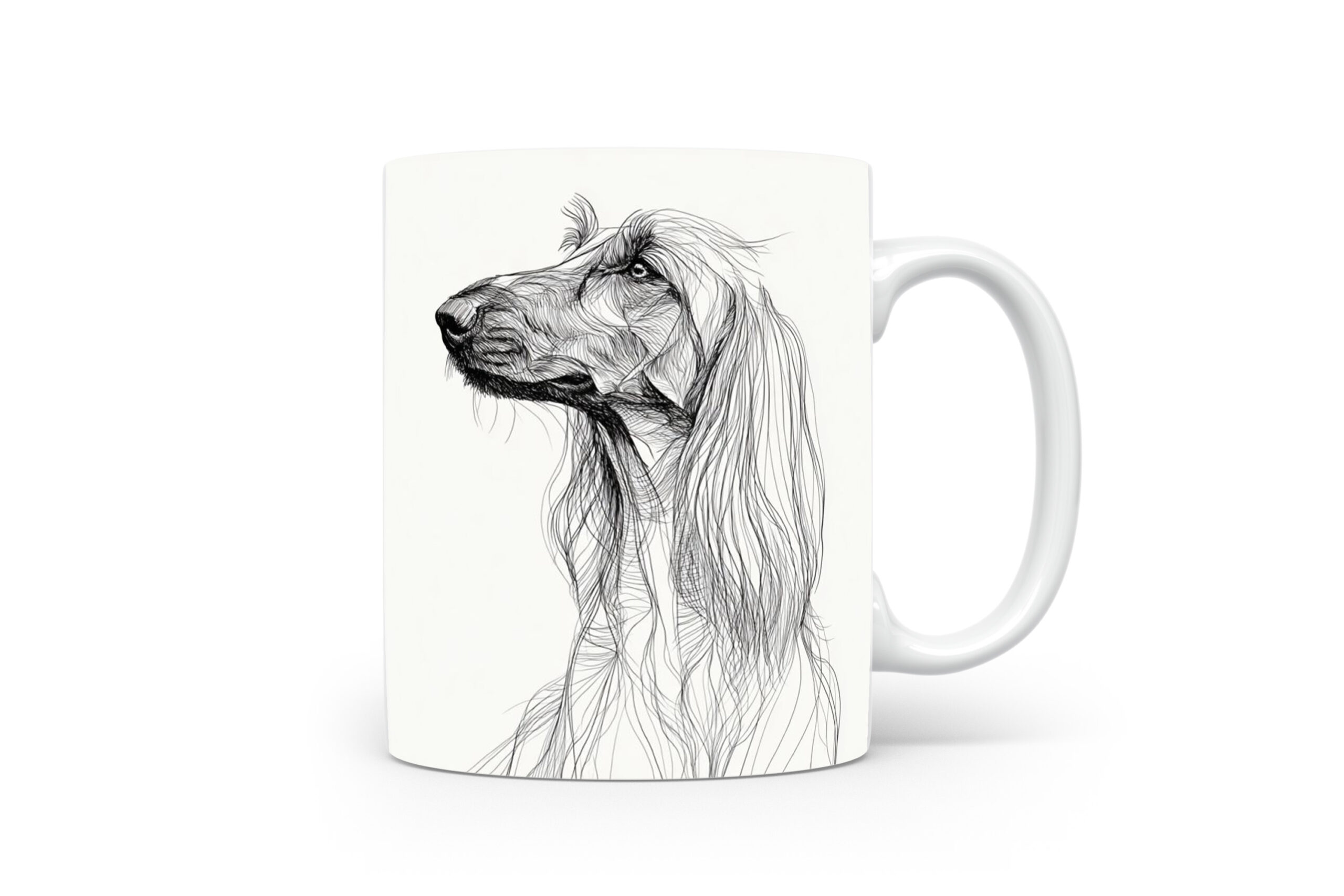 Beker Afghaanse Windhond Afghaanse Windhond