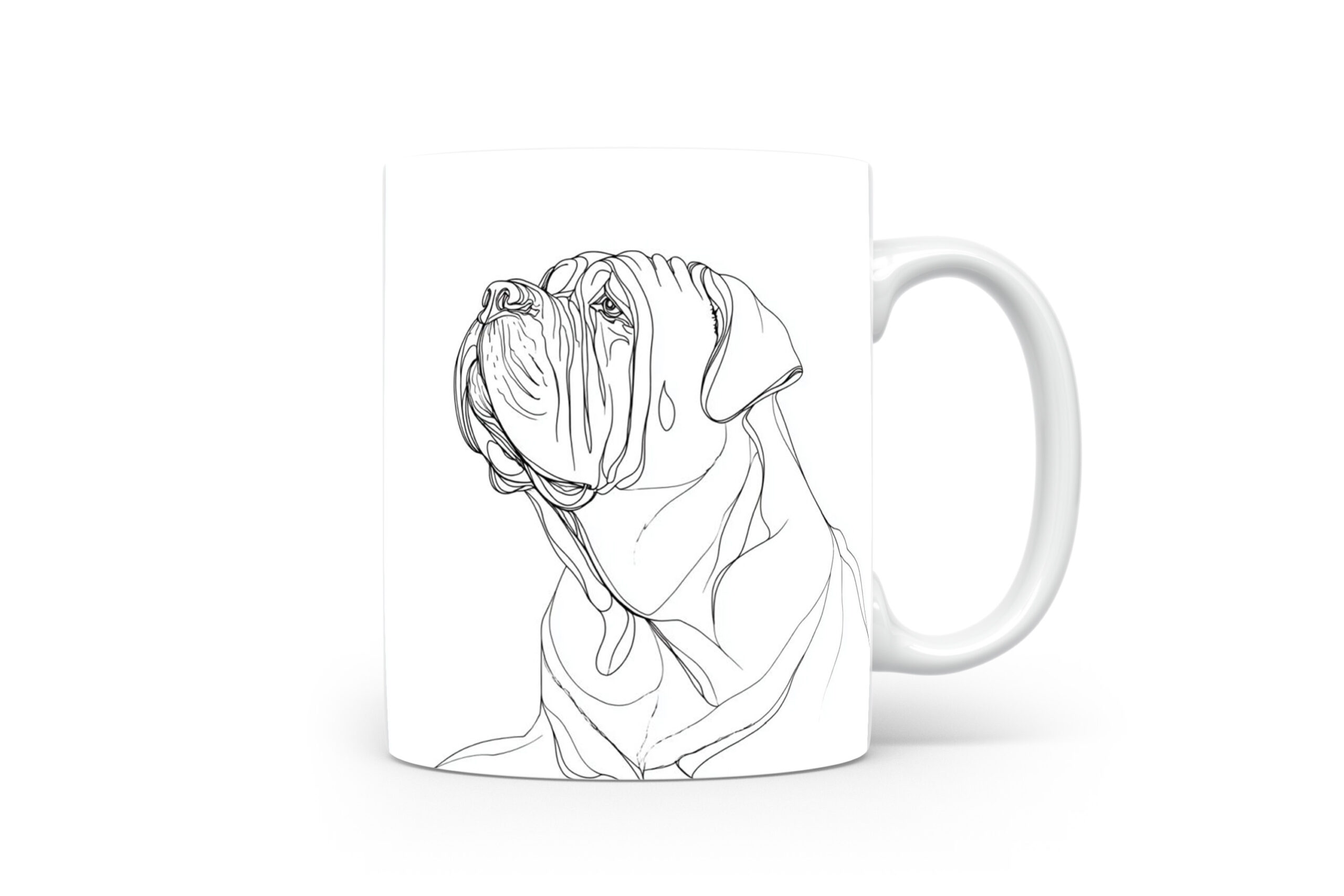 Beker Napolitaanse Mastiff Napolitaanse Mastiff