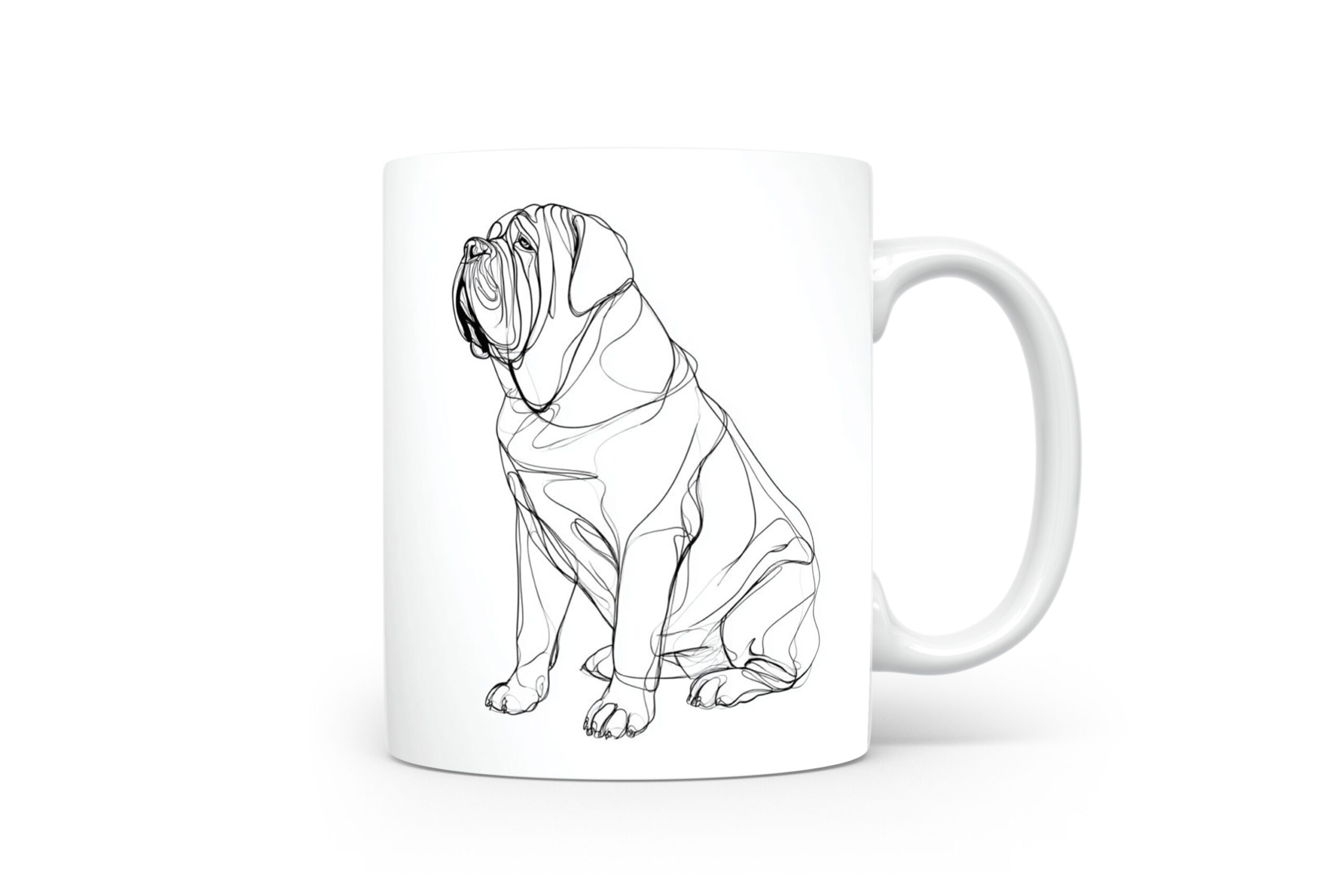 Beker Napolitaanse Mastiff Napolitaanse Mastiff
