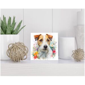 Tegel 15x15 cm Parson Russell Terriër