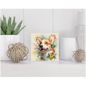 Tegel 15x15 cm Pembroke Welsh Corgi