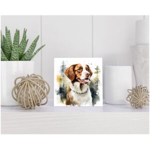 Tegel 15x15 cm Bretonse Spaniël