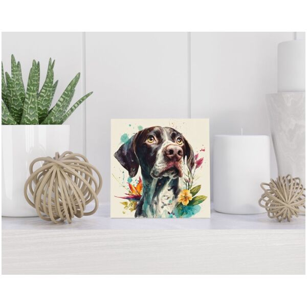 Tegel 15x15 cm Engelse Pointer