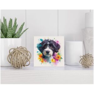 Tegel 15x15 cm Portugese Waterhond