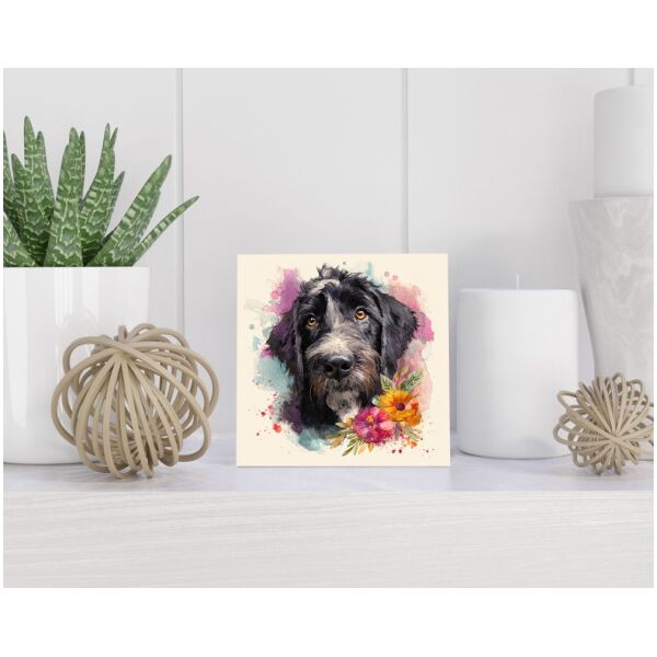 Tegel 15x15 cm Portugese Waterhond