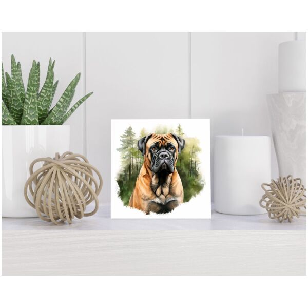 Tegel 15x15 cm Bullmastiff