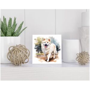 Tegel 15x15 cm American Eskimohond