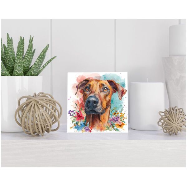Tegel 15x15 cm Rhodesian Ridgeback