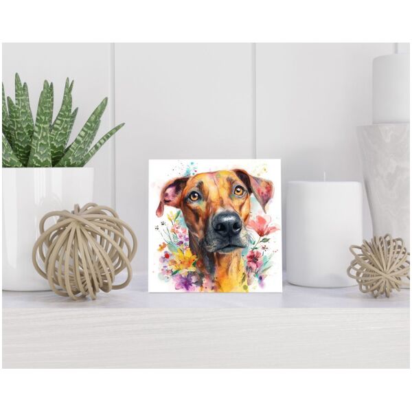 Tegel 15x15 cm Rhodesian Ridgeback