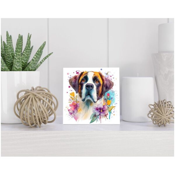 Tegel 15x15 cm Sint-Bernard