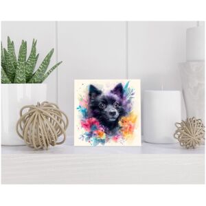 Tegel 15x15 cm Schipperke