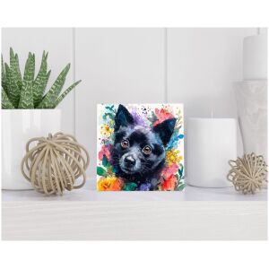 Tegel 15x15 cm Schipperke