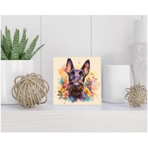 Tegel 15x15 cm Schotse Terriër