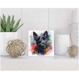 Tegel 15x15 cm Schotse Terriër